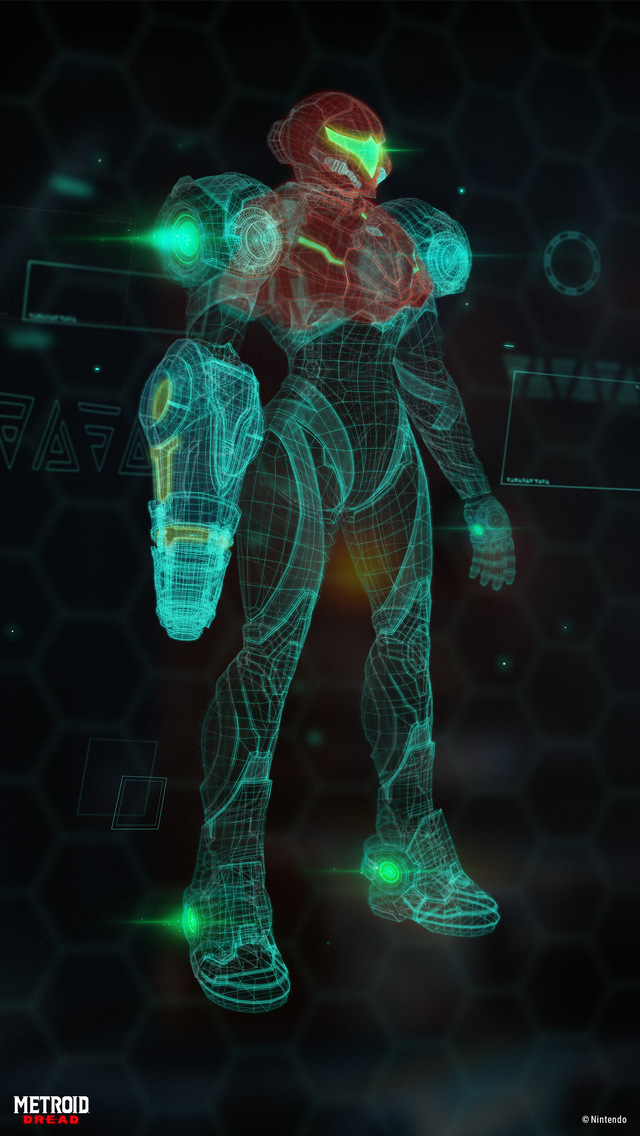 my.nintendo.com/Wallpaper - Metroid Dread (Power Suit)/Metroid_Dread_(Power_Suit)_(640x1136).jpg